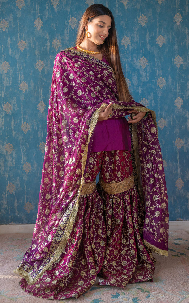 Jamuni Noor Gharara Set