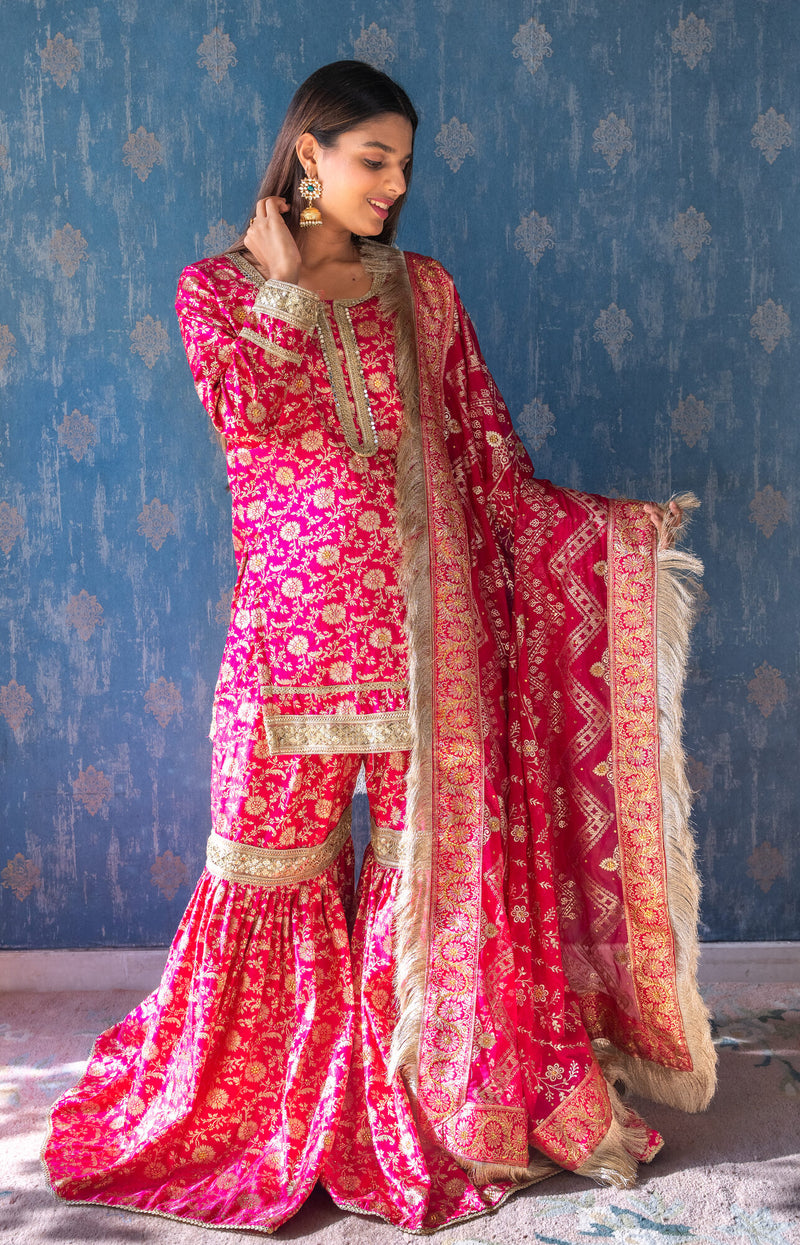Rani Gharara Set