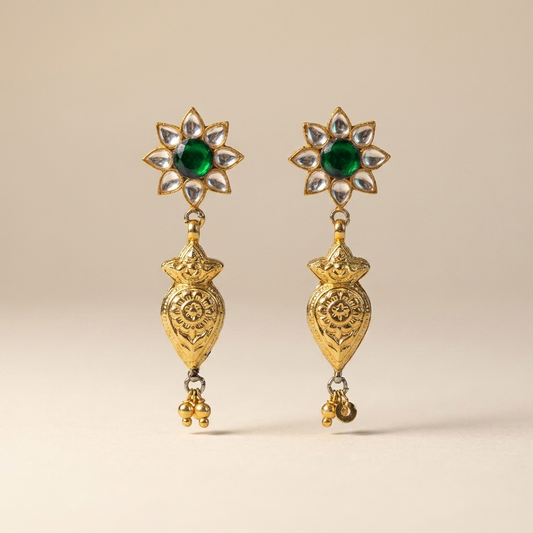 Badam Kali Earrings