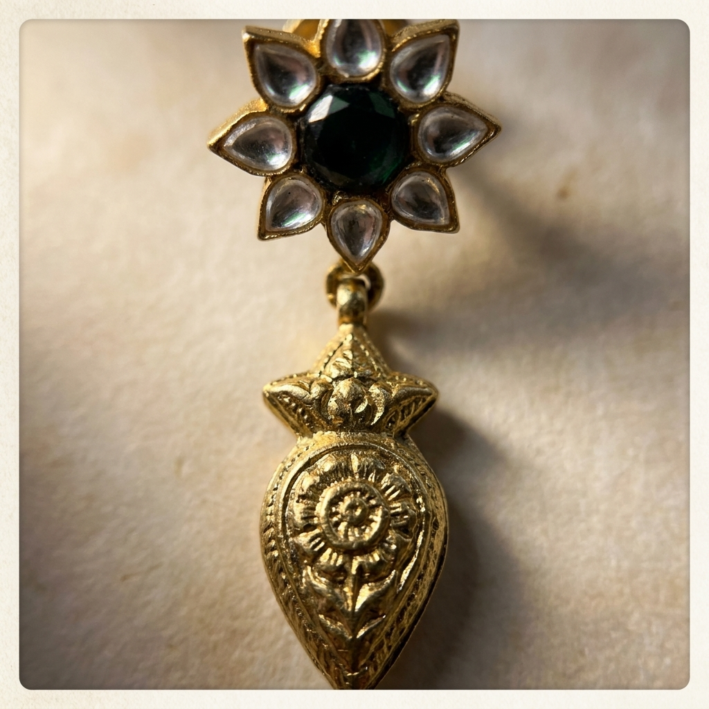 Badam Kali Earrings