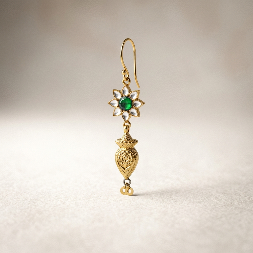 Badam Kali Earrings