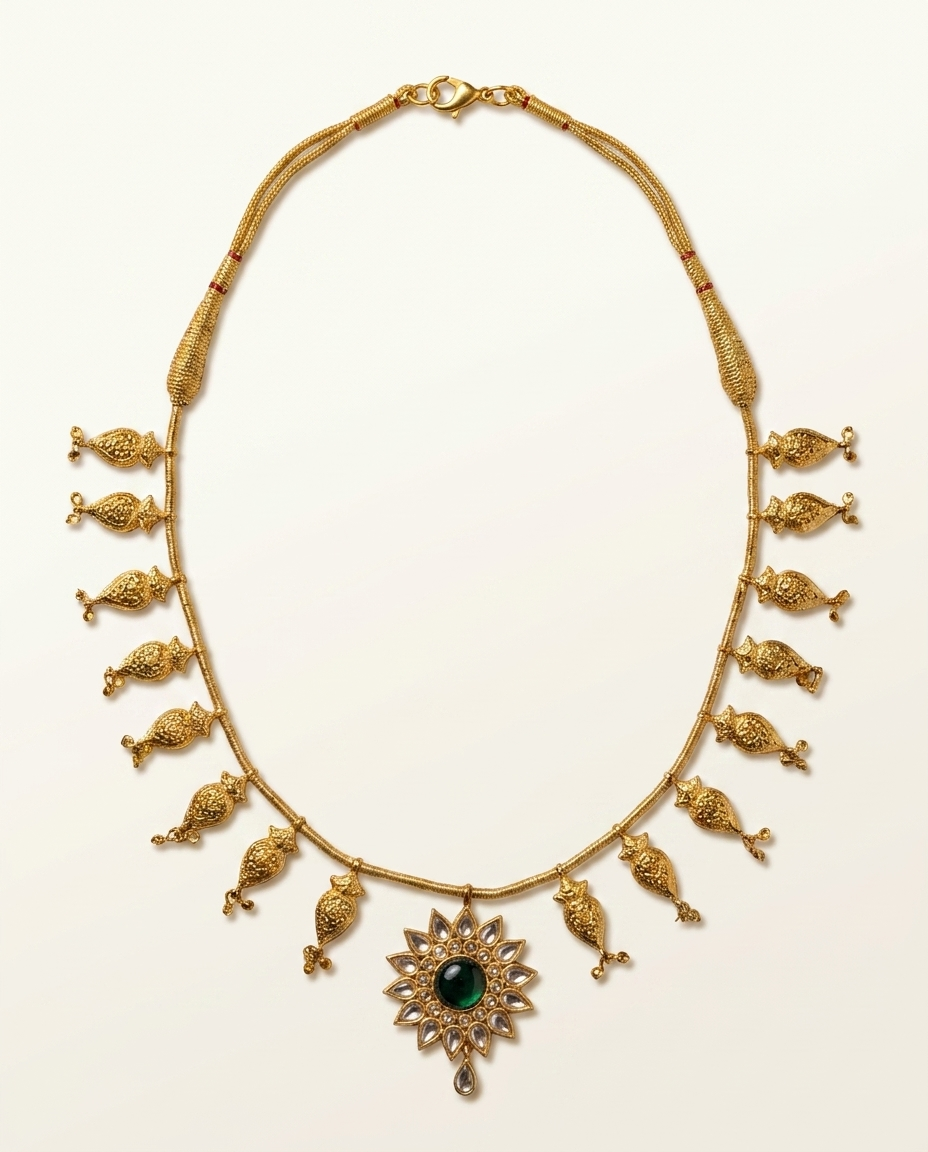 Badam Kali Necklace