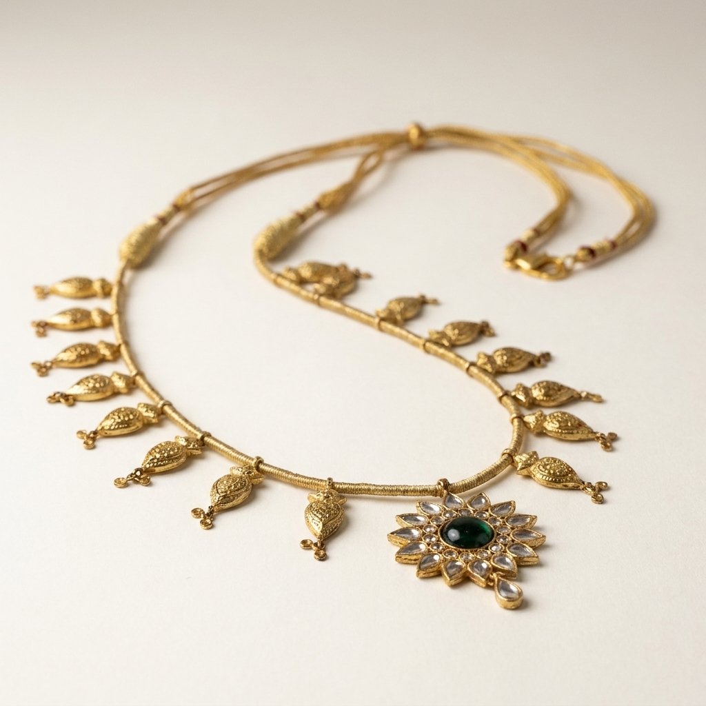 Badam Kali Necklace