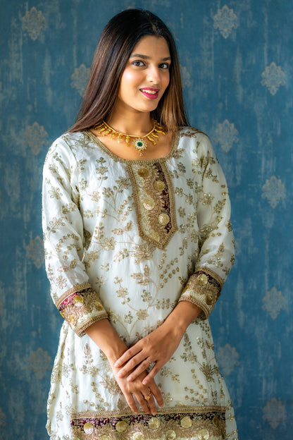 Chandani gharara — angle, Husnaraa