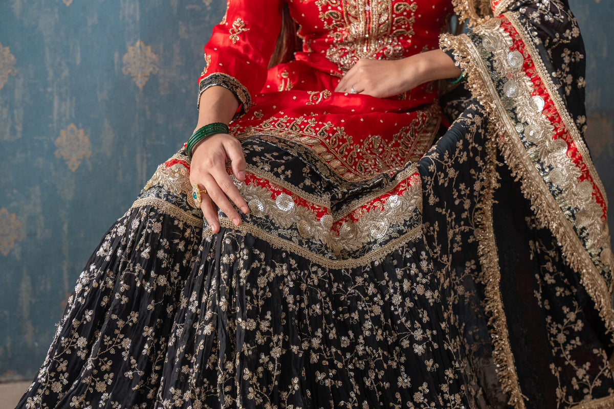 Raat Rani gharara — angle, Husnaraa