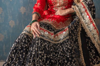 Raat Rani gharara — angle, Husnaraa